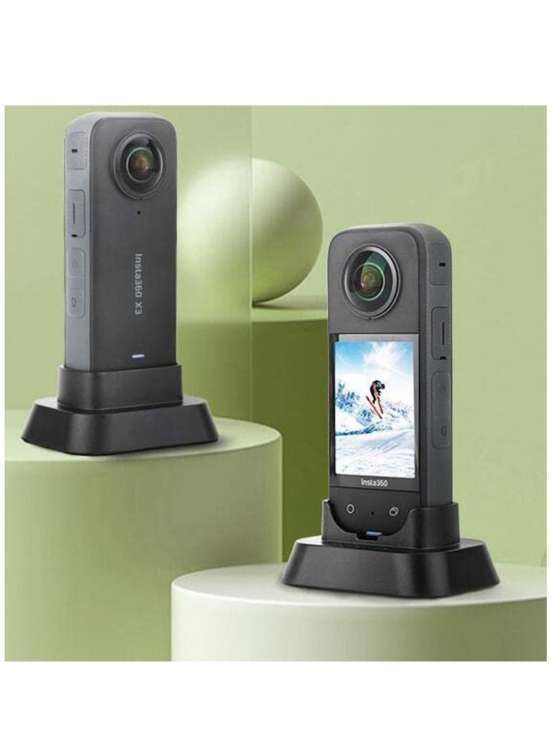 SYOSI - Stand Support Base Desktop Mount Holder Desktop Stable Bracket Stabilizer for Insta360 One X3 Panoramic Camera - Image 1