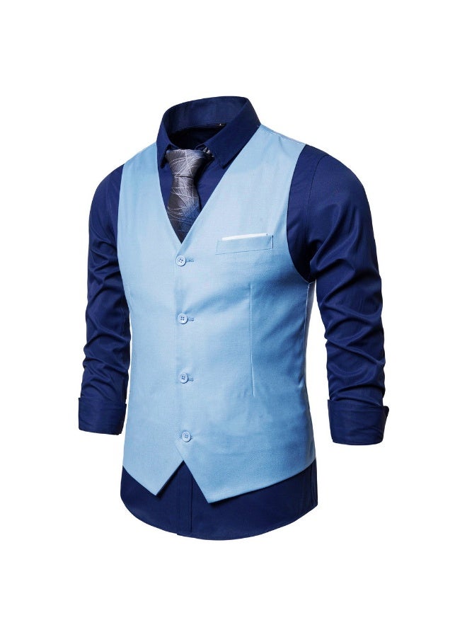 Shougu New Fashionable Casual Men's Suit Vest  - Image 1