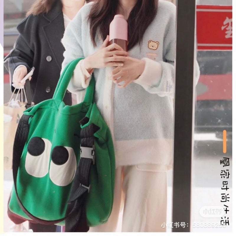 Shopping Bag Bag Fashion Cute Dog Portable Shoulder Bag Women'S Shopping Bag Large Capacity Crossbody Bag - Image 1