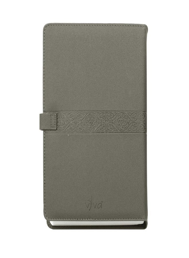 Viva MOON 2026 A5 Dated New Year Diary | 400 Ruled Pages | 70 GSM, Thermo PU Cover | Artistic Design, Metal Loop Closure | (Grey) - Image 5