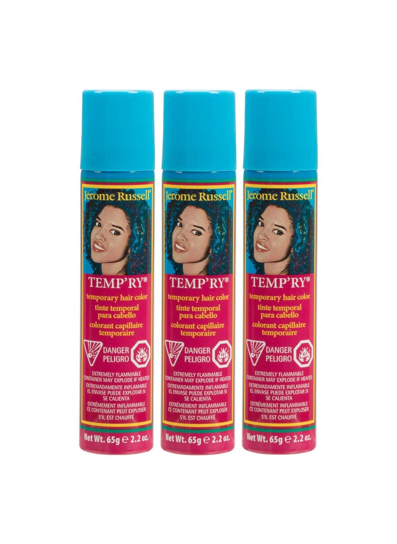 Jerome Russell - Jerome Russell Tempry Sprayon Auburn Hair Color 22oz x 3 pack - Image 1