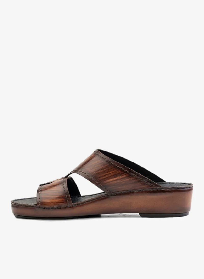 Language Brown Men's Izmir Open Straps Sandal for Men | Best Price UAE