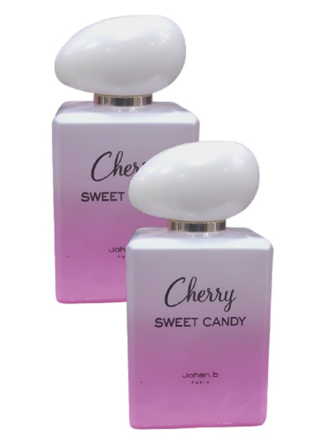 جوهان B. باريس 2 قطع عطر حلوى الكرز للنساء 85 مل - Image 1