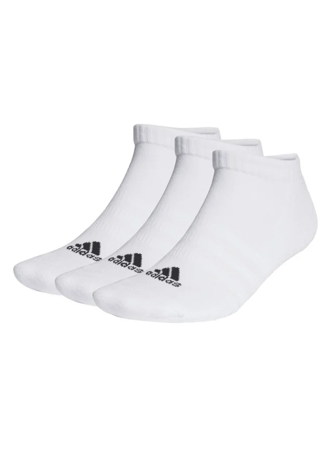 اديداس adidas C SPW LOW 3P White Training SOCKS for Unisex - KXL