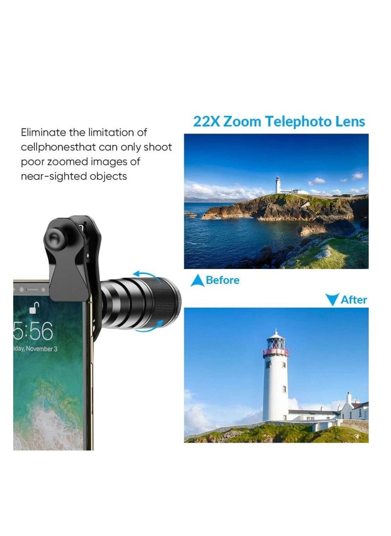 APEXEL APEXEL 22X Telephoto Smartphone Lens Kit  - Image 2