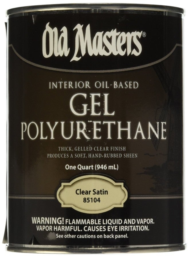 OLD MASTERS CLEAR SATIN Finish 1 Quart - Image 2