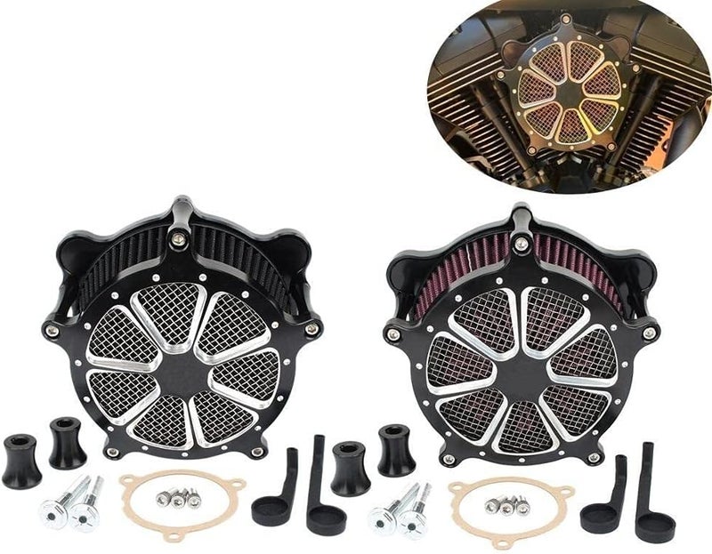 Wivplex Motorcycle Air Filter Cleaner Intake Kit - Image 3