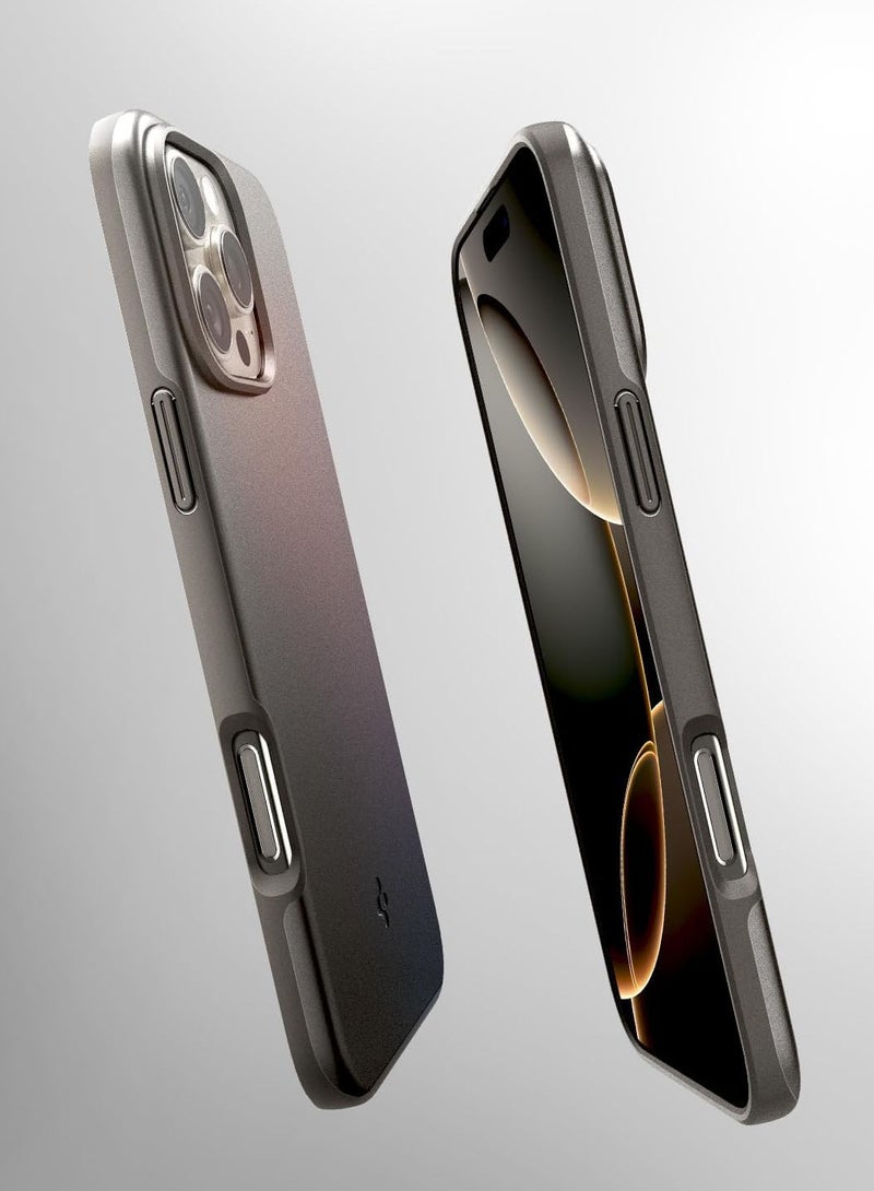 Spigen Thin Fit MagFit for iPhone 16 PRO MagSafe Case Cover (2024) - Gunmetal - Image 3