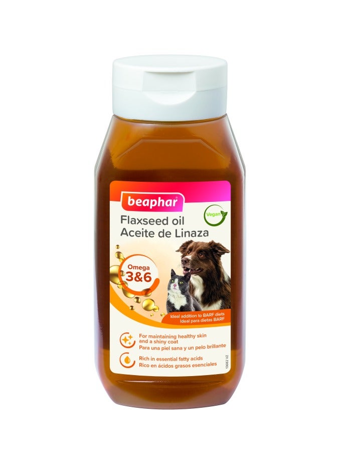 بيفار زيت بذور الكتان 430 مل