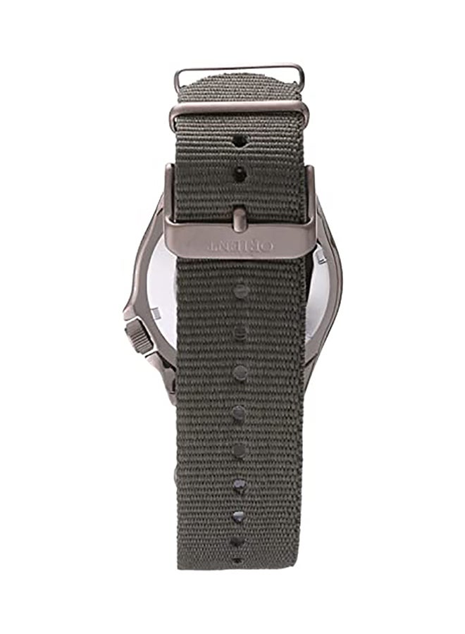 أورينت ساعة يد تناظرية من النايلون RA-AC0K04E -44mm- خضراء - Image 2