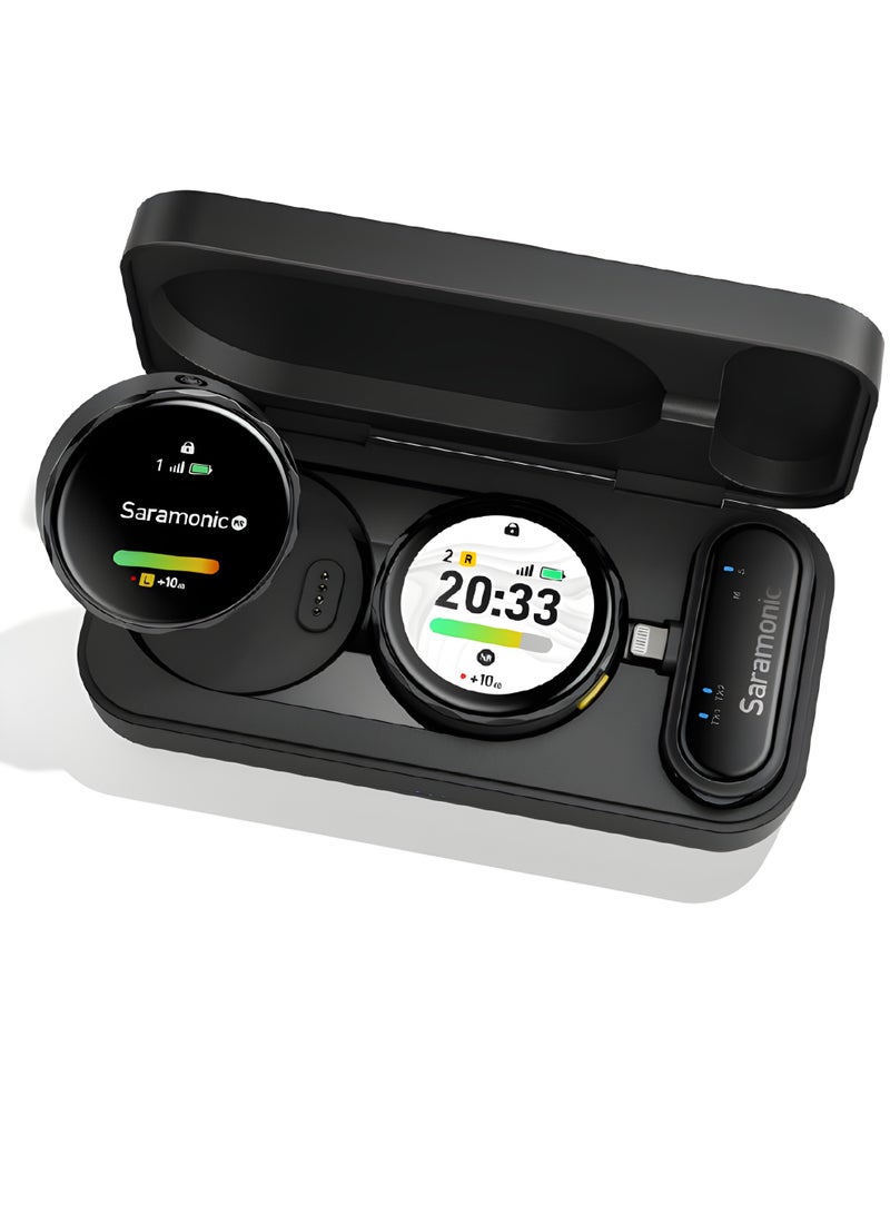 Saramonic BlinkMe U2 Wireless 2.4GHz Smart Microphone with Touchscreen - Image 1