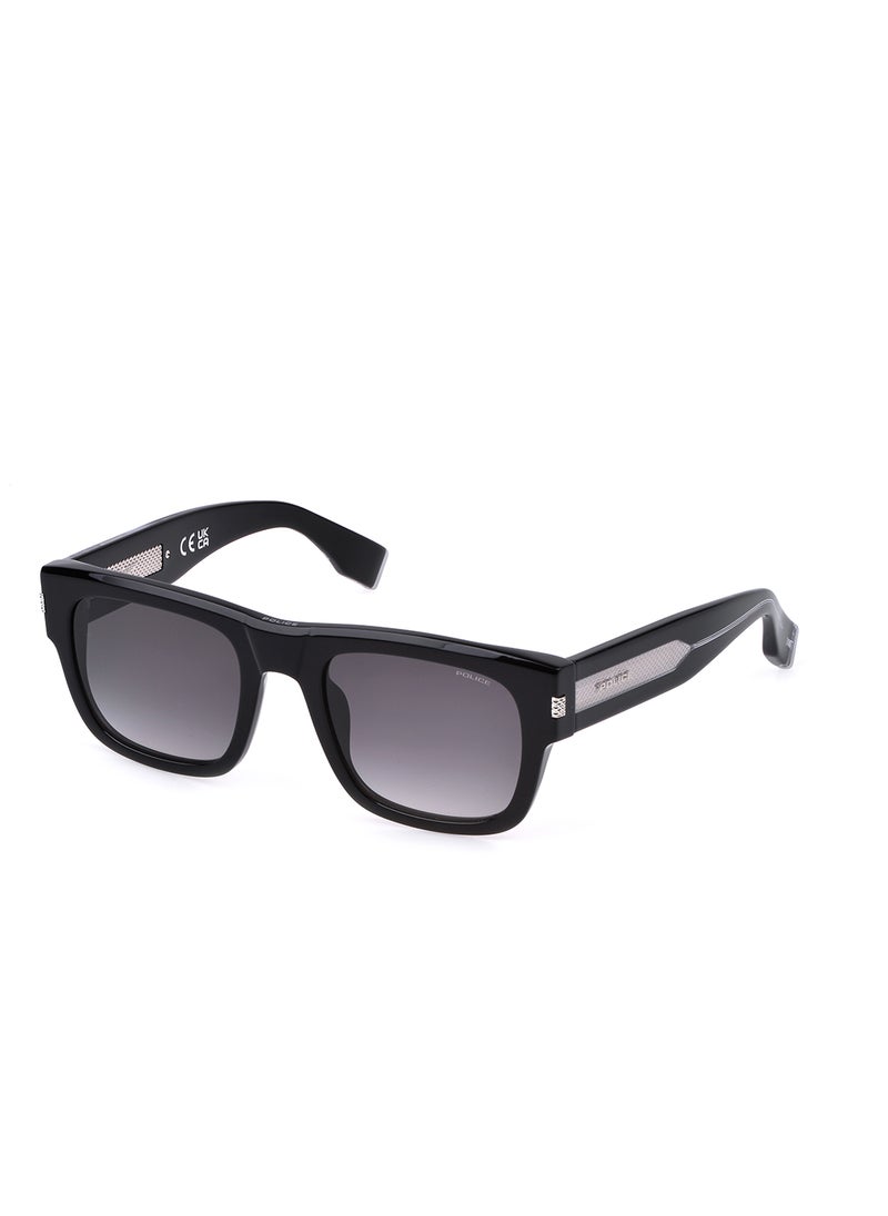 POLICE - Full Rim SQUARE Sunglasses SPLP33M54700K - Image 1