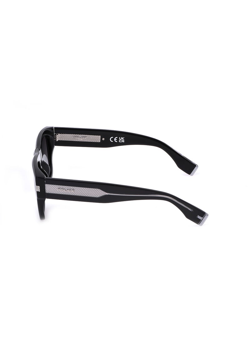POLICE - Full Rim SQUARE Sunglasses SPLP33M54700K - Image 1