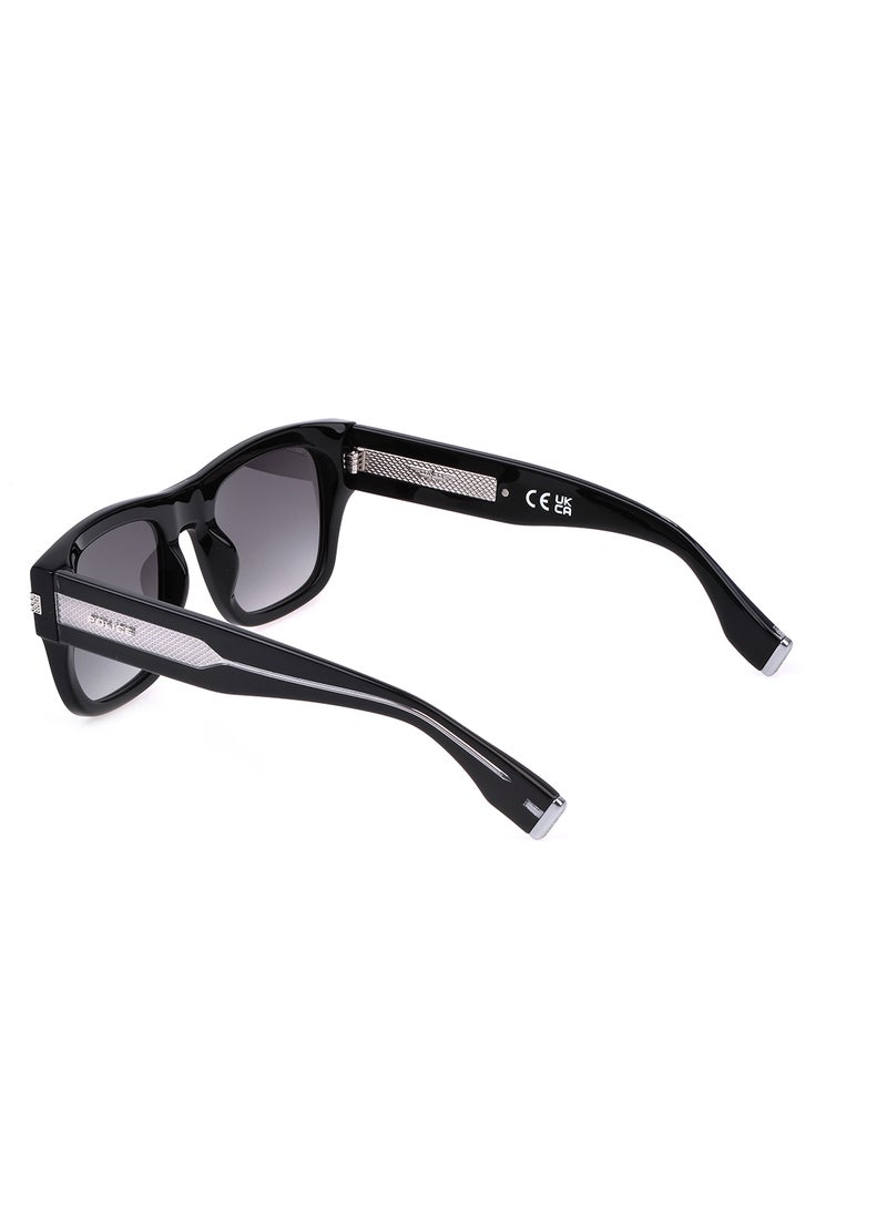 POLICE - Full Rim SQUARE Sunglasses SPLP33M54700K - Image 1
