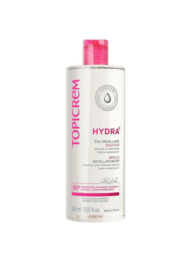 Topicrem Gentle Cleansing Water Makeup Cleansing Water 400ml - Image 1