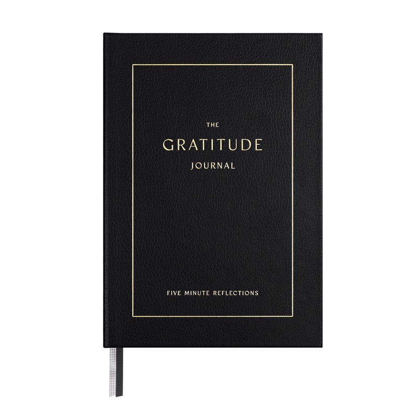 &And Per Se Gratitude Journal â€“ Five Minutes a Day to Cultivate Mindfulness, Happiness, Affirmations & Self-Reflection â€“ Undated Daily Gratitude Journal for Women & Men (Bold Black) - Image 1
