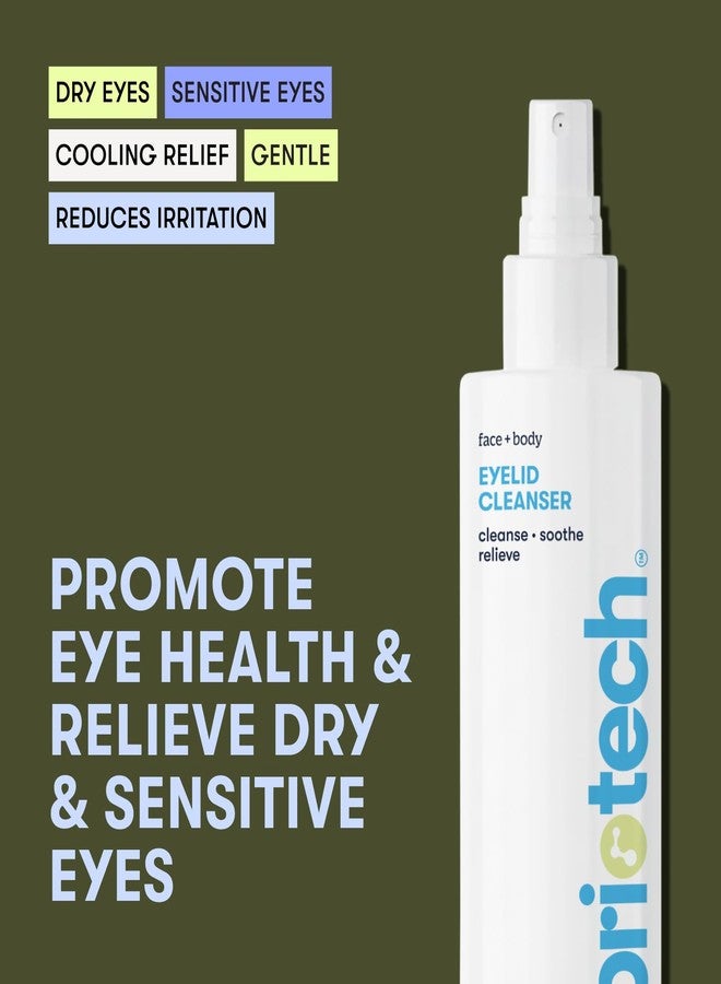 BRIOTECH Eyelid Cleanser, Hypochlorous Acid Spray, Lid & Eyelash Cleanser, Soothe Sensitivities, Calm Redness & Bumps, Support Against Irritation, Vegan, Travel Size 2 Fl oz (1 Pack) - Image 2