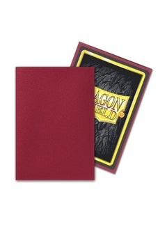 Arcane Tinmen Dragon Shield Sleeves Matte Japanese: Blood Red 60Ct Card Sleeves Are Smooth & Tough Compatible With Yugioh & Cardfight Vanguard (At 11150)  - Image 4