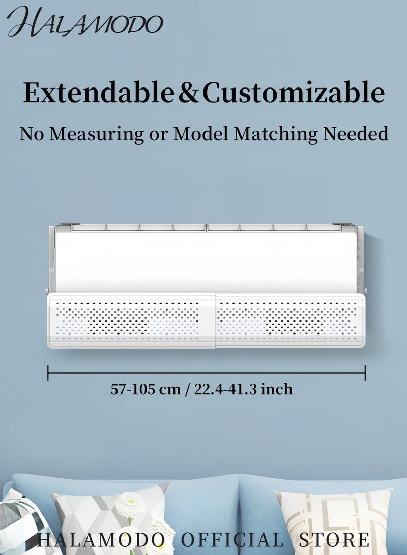 هالامودو عاكس هواء مكيف الهواء المضاد للهواء المباشر J3 أبيض - Image 5