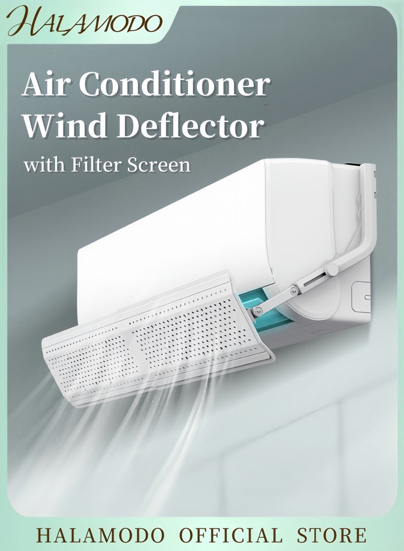 هالامودو عاكس هواء مكيف الهواء المضاد للهواء المباشر J3 أبيض - Image 1
