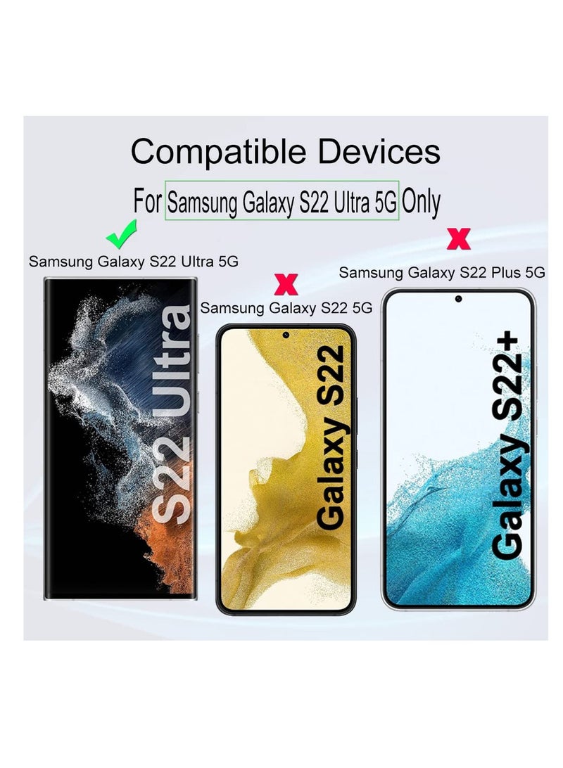 Ibywind Pack of 2 Samsung Galaxy S22 Ultra 5g Screen Protector 6.8 Inch With Camer Lens Protector and Back Carbon Fiber Film Bubble Free Smart Film Tech 99 Percent Hd Clear Easy to Install - Image 2
