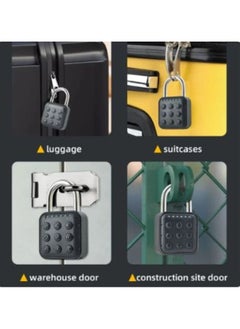 AROAQ Digital Electronic Combination Padlock 6 Digit Combination for Doors Lockers Tool Boxes Mailboxes Luggage Indoor Outdoor  - Image 5