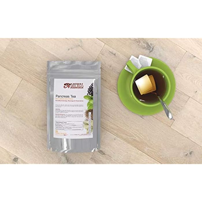 dherbs Herbal Pancreas Tea, Cleanse with Juniper, Fenugreek, and Gymnema (20 Bags) - Image 4
