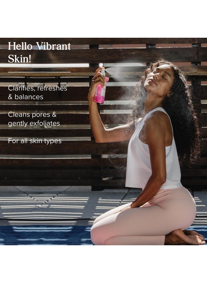 HERITAGE STORE Rosewater & Vinegar - Exfoliating Toner with Apple Cider Vinegar - Oily to Combination Skin - Refreshing Facial Mist Cleans, Refines Pores and Clarifies Skin Hypoallergenic, Vegan, 8oz - Image 2