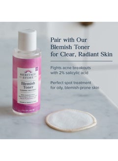 Heritage Store HERITAGE STORE Rosewater & Vinegar - Exfoliating Toner with Apple Cider Vinegar - Oily to Combination Skin - Refreshing Facial Mist Cleans, Refines Pores and Clarifies Skin Hypoallergenic, Vegan, 8oz  - Image 5