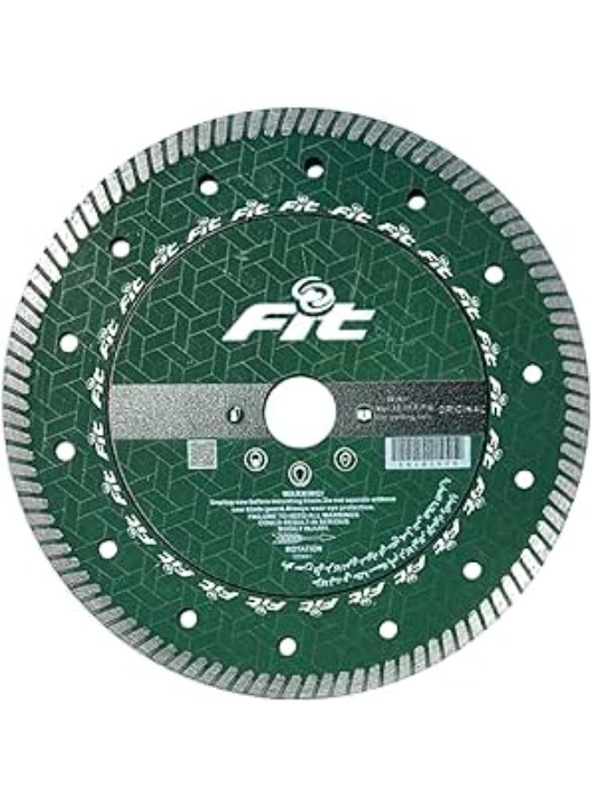 FIT 7-Inch Turbo Super Granite Cutting Disc 1mm Thickness – 14181020