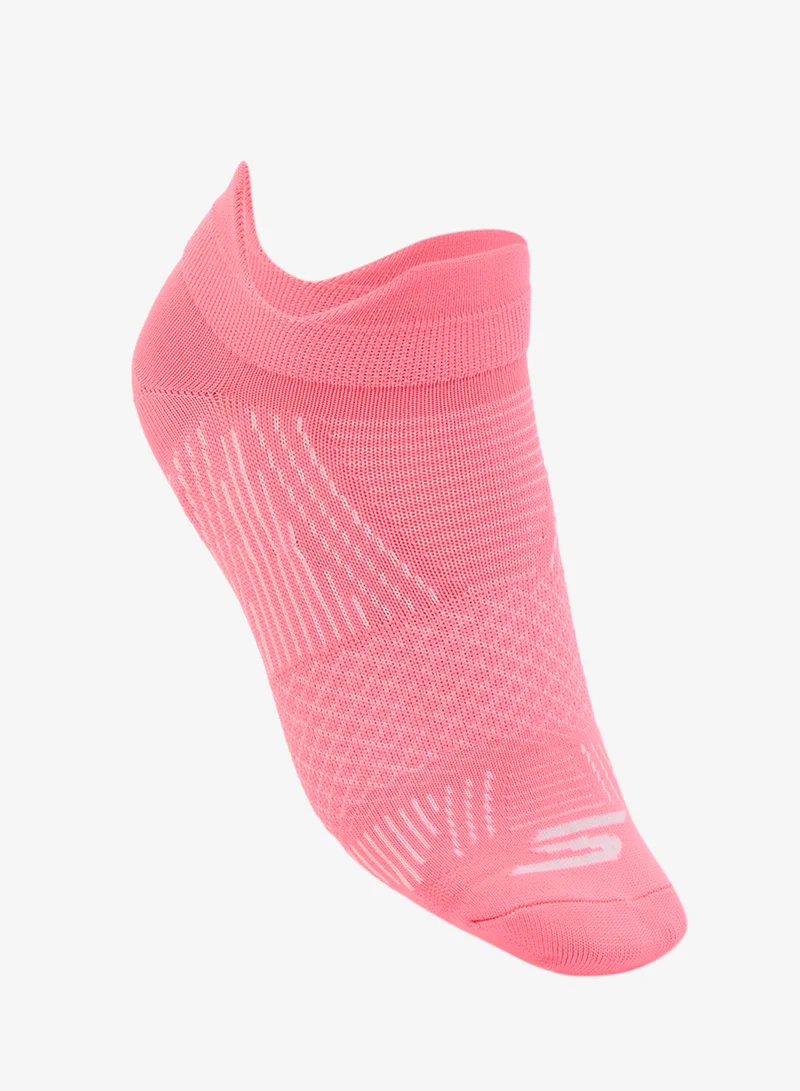 SKECHERS 3 Pack Toe & Heel Terry Low-Cut Socks