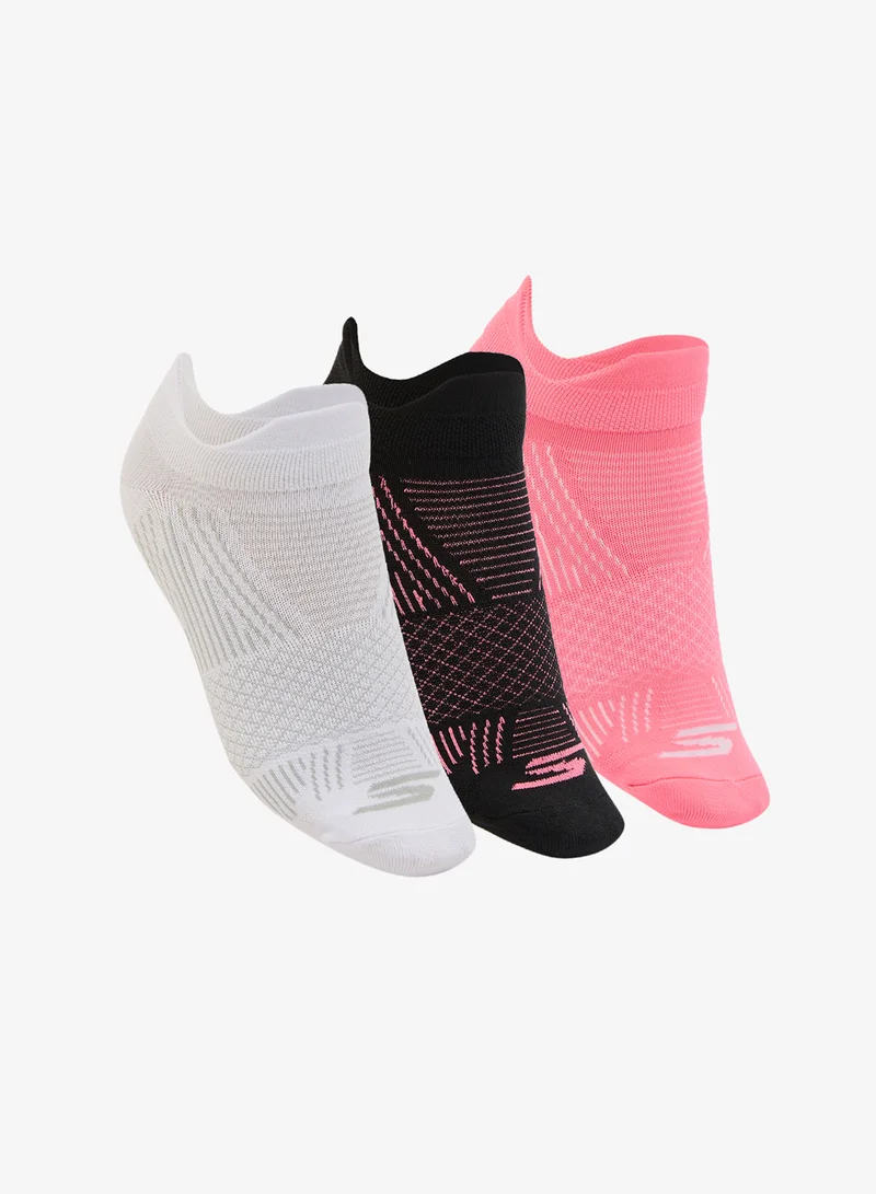 3 Pack Toe & Heel Terry Low-Cut Socks