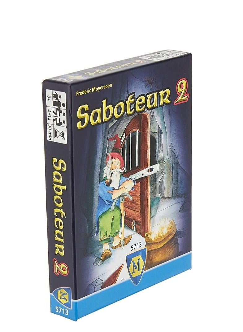 general Amigo Games Saboteur 2 Expansion Pack Card Game Bundle, Dwarven Miner Card Game - Image 1