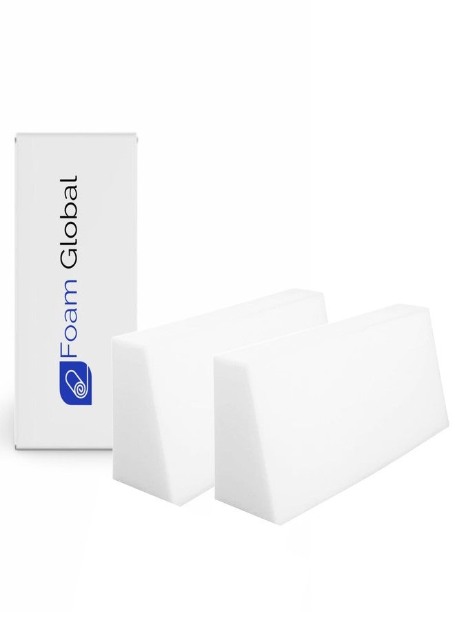 Foam Global Daybed Bolster Wedge Back Pillow-Pack of 2, Foam Cushion Insert for Daybed. - Image 1