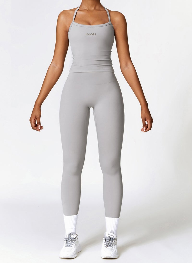 KAWN.YOGA Womens X Back Square Neckline Cami Top - Image 5