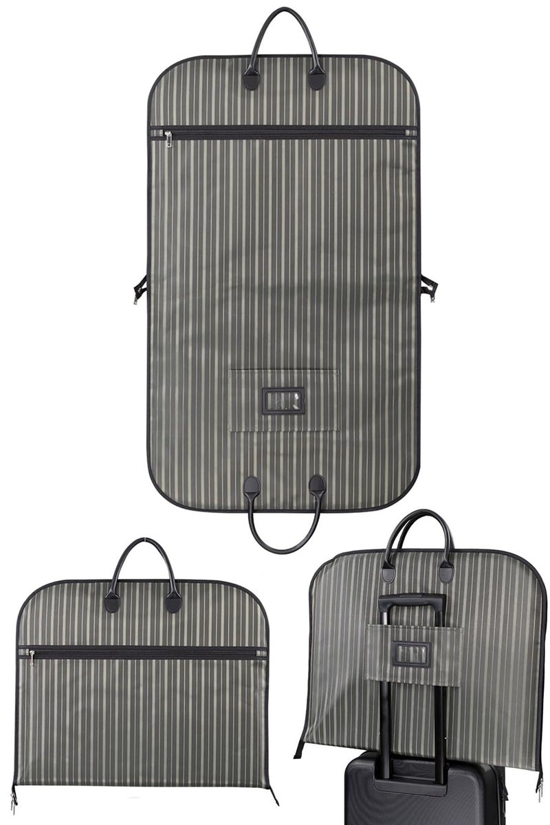 حقائب ملابس متعددة الوظائف مع جراب عربة الأمتعة، حقيبة بدلة قابلة للطي ومقاومة للماء للسفر - Image 1