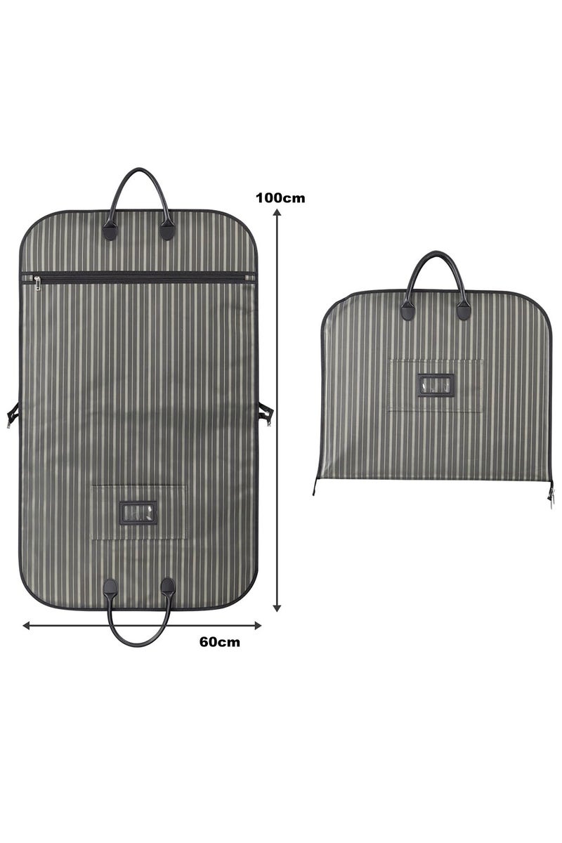 حقائب ملابس متعددة الوظائف مع جراب عربة الأمتعة، حقيبة بدلة قابلة للطي ومقاومة للماء للسفر - Image 5