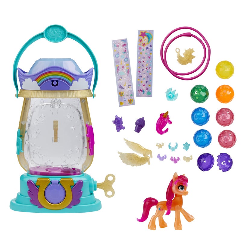 My Little Pony: A New Generation Movie Sparkle Reveal Lantern Sunny Starscout - Light Up Toy with 25 Pieces, Surprise Reveals for Kids - Image 2