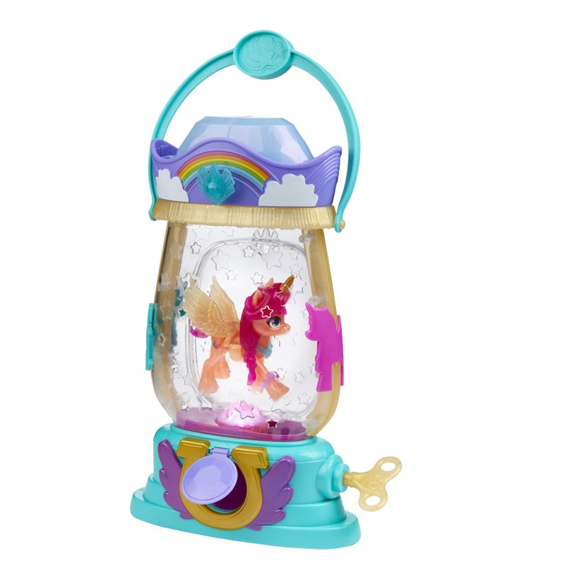 My Little Pony: A New Generation Movie Sparkle Reveal Lantern Sunny Starscout - Light Up Toy with 25 Pieces, Surprise Reveals for Kids - Image 1