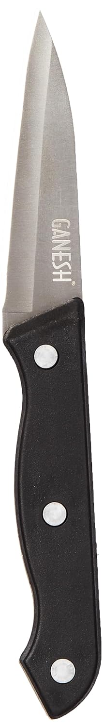 Ganesh Stainless Steel Kitchen Bold Paring Knife Vegetable Cutting and Chopping Knife Serrated Edge - Image 1