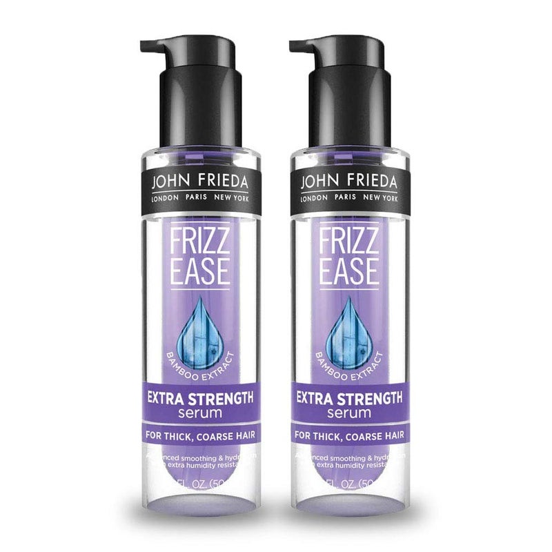 John Frieda Frizz-Ease Extra Strength Hair Serum, 1.69 Fl Oz (Pack of 2) - Image 1