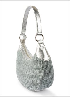 BOU Burlap Crescent Bag  - Image 2