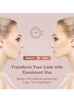 ATRJSZ Adjustable V-Line Chin Strap for Daily & Night Face Lifting - Reusable Jawline Shaper Made with Advanced Electric-Hot-Press Tech for Skin-Friendly Breathable Ice Silk Material  - Image 5