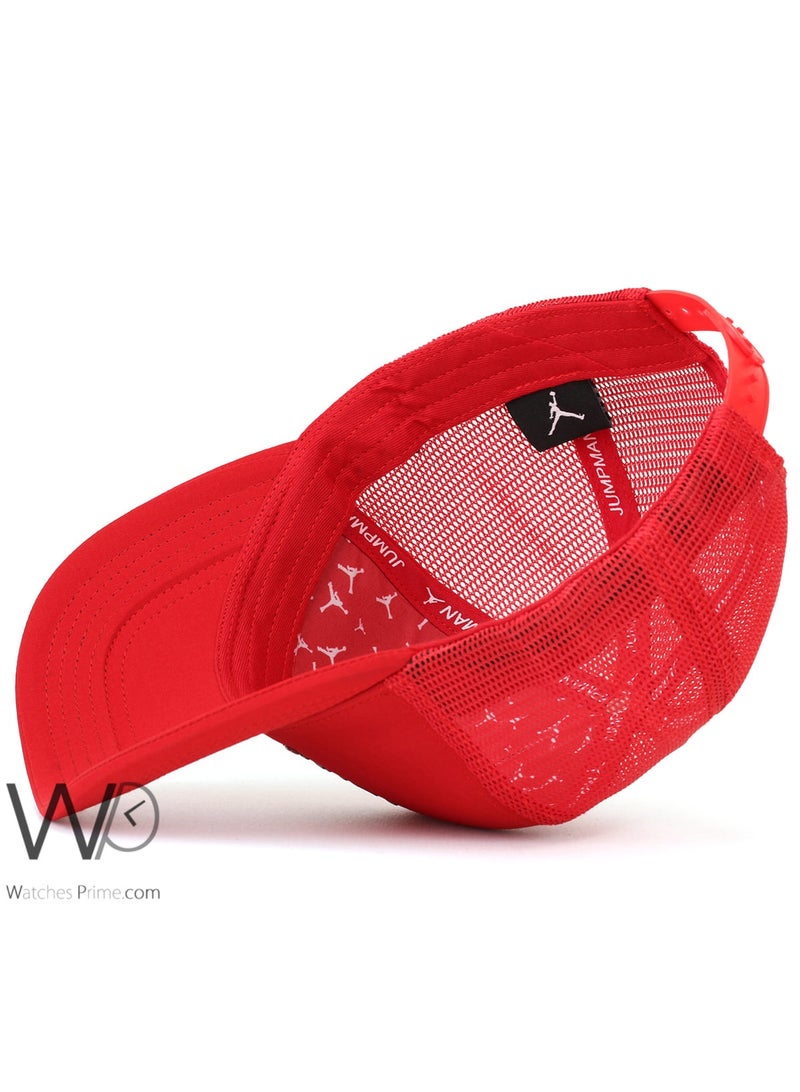 NIKE ORIGINAL Nike Jordan Trucker Red Cap Net Men Hat  - Image 4