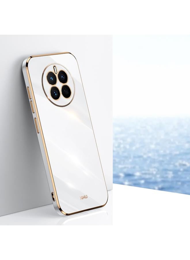 The Bros Case For Huawei Mate 50 Straight Edge 6D Electroplate TPU Phone Case