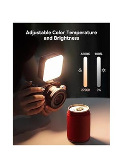 Arabest SmallRig P96 LED Video Light, Portable Camera Lights with 96 LED Beads for Photography and Video Lighting, Rechargeable 2200mAh Battery, CRI 95+ Color Accuracy, Adjustable Color Temperature 2700-650  - Image 3