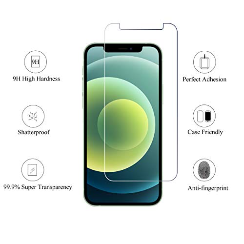 Ailun Screen Protector for iPhone 12 / iPhone 12 Pro 2020 6.1 Inch 3 Pack Case Friendly Tempered Glass - Image 2