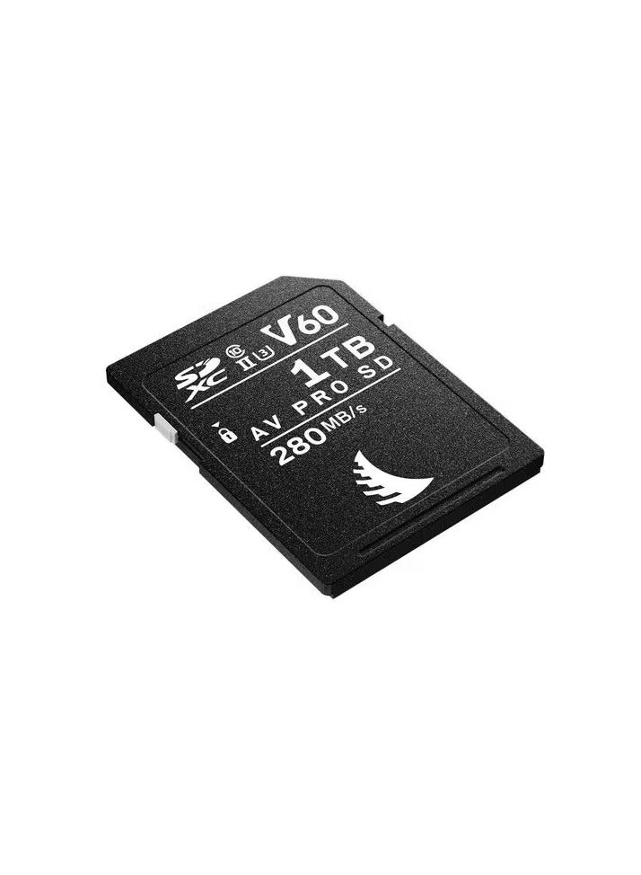 Angelbird AV PRO SD MK2 Card 1TB, UHS-II / V60 / U3 / Class 10, Read:280 MB/s Write:160 MB/s 4k - AB-AVP1T0SDMK2V60 - Image 2