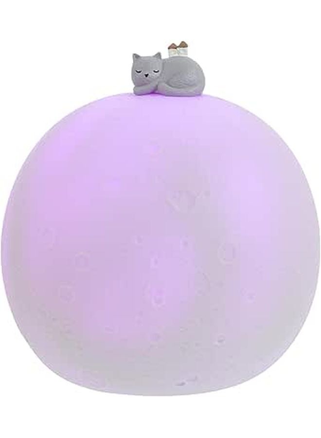 Rechargeable Moon Lamp Night Light Color Changing Touch Control Bedside Lamp - Image 1