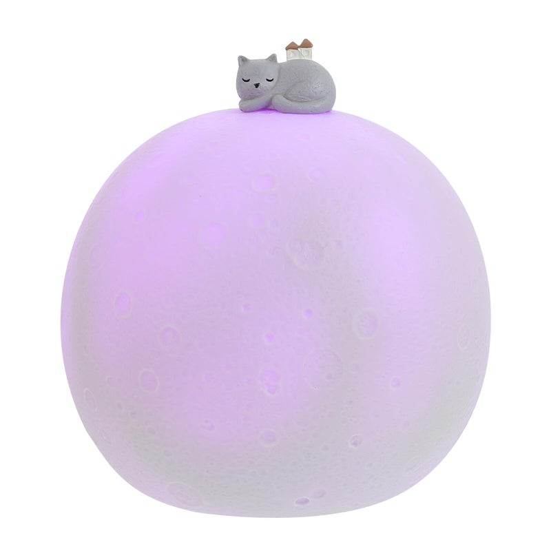 Rechargeable Moon Lamp Night Light Color Changing Touch Control Bedside Lamp - Image 2